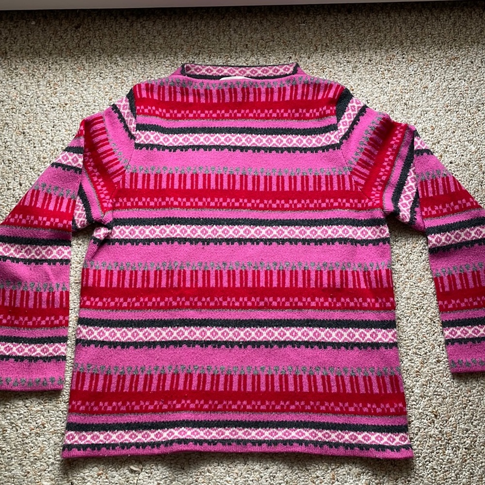 Holiday Striped Sweater